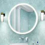 Villeroy & Boch Subway 3.0 Badspiegel mit Beleuchtung und Sensordimmer &Oslash; 91 cm in