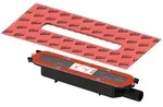 TECE TECEdrainprofile Ablauf "Flach", Auslauf seitlich 673001, Duschabl&auml;ufe,