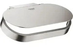GROHE Selection WC-Papierhalter mit Deckel, Accessoires, 41069DC0, supersteel