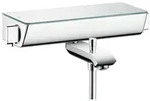 hansgrohe Ecostat Select Wannenthermostat, Badarmaturen, 13141000, chrom/verspiegelt