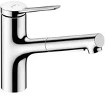 hansgrohe Zesis M3 Einhebel-K&uuml;chenarmatur 150 mit Ausziehbrause 74800000,