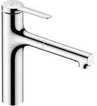 hansgrohe Zesis M33 Einhebel-K&uuml;chenarmatur 160, Ausziehbrause, 2 Strahlarten,