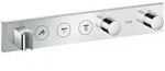 AXOR ShowerSolutions Thermostatmodul Select 530/ 90 f&uuml;r 3 Verbraucher, Fertigset,