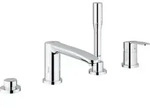GROHE Eurostyle Cosmopolitan 4-Loch Einhand-Wannenkombination, Badarmaturen,