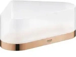GROHE Selection Eck-Duschablage mit Halterung 41038000, Accessoires, warm sunset