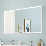 Villeroy & Boch Subway 3.0 Badspiegel LED 160x75 cm, Spiegel, wei&szlig; matt