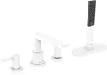 hansgrohe Finoris 4-Loch Wannenrandarmatur mit Schlauchbox (sBox), Badarmaturen,