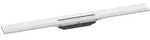 hansgrohe RainDrain Flex Fertigset Duschrinne 80 cm, k&uuml;rzbar zur Wandmontage,