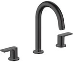 hansgrohe Vernis Shape 3-Loch Waschtischarmatur mit Zugstangen-Ablaufgarnitur,
