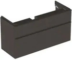 Geberit Smyle Square Waschtischunterschrank 118,4 cm, zwei Schubladen, Badm&ouml;bel,