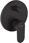 hansgrohe Vernis Blend Einhebel-Wannenarmatur Unterputz mit Sicherungskombination,