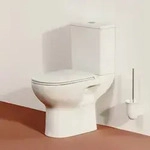 LAUFEN LUA Stand-WC f&uuml;r Kombination, sp&uuml;lrandlos, Abgang senkrecht, Badkeramik,
