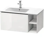 Duravit L-Cube Waschtischunterbau wandh&auml;ngend mit 1 Auszug, 82 x 48,1 cm, Becken
