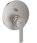 GROHE Lineare Neu Einhand-Wannenbatterie Unterputz 24064001, Badarmaturen, supersteel