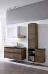 Geberit Smyle Square Seitenschrank 45 cm, mit zwei Schubladen, Badm&ouml;bel,