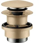 hansgrohe Ablaufgarnitur Push-Open;, Montagezubeh&ouml;r, brushed bronze
