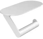 hansgrohe WallStoris Toilettenpapierhalter mit Ablage, Accessoires, 27928700,