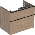 Geberit iCon Unterschrank f&uuml;r Waschtisch 75 cm, mit 2 Schubladen 502.304.01.1,