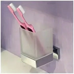 Duravit Karree Glashhalter, Accessoires, 0099511000, chrom