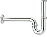 hansgrohe R&ouml;hrensifon, mit verl&auml;ngertem Schieberohr 53010000, Montagezubeh&ouml;r,