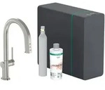 hansgrohe Aqittura M91 Filtersystem 210, Ausziehauslauf, 1jet, sBox, Starter Set,