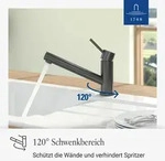 Villeroy & Boch Como Shower Einhebel-K&uuml;chenarmatur, Niederdruck, K&uuml;chenarmaturen,