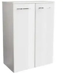 Fackelmann MILANO Doppel-Midischrank 60 cm, Badm&ouml;bel, 84263,