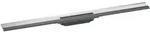 hansgrohe RainDrain Flex Fertigset Duschrinne 90 cm, k&uuml;rzbar zur Wandmontage,