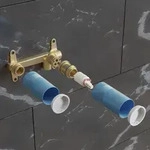 Ideal Standard Unterputz-Bausatz 1 f&uuml;r Wand-Waschtischarmaturen A1313NU,