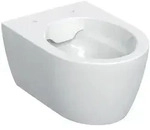 Geberit iCon Wand-WC Tiefsp&uuml;ler, verk&uuml;rzte Ausladung, geschlossene Form, Rimfree