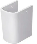 Duravit DuraStyle Halbs&auml;ule, Badkeramik, 0858310000, wei&szlig;