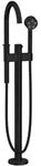 AXOR One Einhebel-Wannenmischer bodenstehend, Badarmaturen, 48440670, mattschwarz