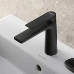 Duravit Tulum Einhebel-Waschtischmischer "M" TU1020002046, Badarmaturen, schwarz matt