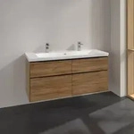 Villeroy & Boch Subway 3.0 Waschtischunterschrank 127,2 cm, 4 Ausz&uuml;ge, ohne