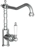 Sch&uuml;tte OLD STYLE Einhebel Sp&uuml;ltischarmatur mit hohem Bogenauslauf, H&ouml;he 28,7 cm,