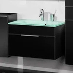 Fackelmann KARA Waschtischunterschrank 80 cm, mit 1 Gro&szlig;raumschublade, Badm&ouml;bel,