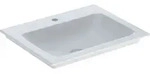 Geberit ONE M&ouml;belwaschtisch 60 cm, Abgang vertikal, 1 Hahnloch, ohne &Uuml;berlauf