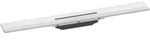 hansgrohe RainDrain Flex Fertigset Duschrinne 70 cm, k&uuml;rzbar zur Wandmontage,