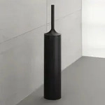 Duravit Starck T B&uuml;rstengarnitur bodenstehend 0099451000, Accessoires, schwarz matt