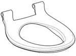 Geberit WC-Sitz zu AquaClean 5000 /5000plus, Badkeramik, 242.179.11.1,