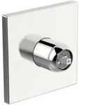Hansa Fertigmontageset mit Funktionseinheit Einhand-Brause-Batterie, Rosette...