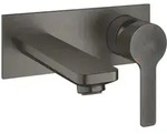GROHE Lineare New 2-Loch Waschtischbatterie Unterputz, Ausladung 15 cm, Badarmaturen,