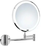 Smedbo Outline Kosmetikspiegel Wandmodell mit LED-Beleuchtung, 7-fach...