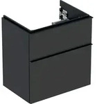 Geberit iCon Unterschrank f&uuml;r Waschtisch 60 cm, mit 2 Schubladen, verk&uuml;rzte