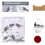 Keuco Reva Klebe-Set Nr. 10 mit Rosette, Accessoires, 04994001001, chrom