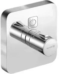 Kludi PUSH Unterputz-Brausearmatur mit Drucktaste f&uuml;r 1 Verbraucher, Badarmaturen,
