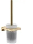 hansgrohe AddStoris Toilettenb&uuml;rstenhalter f&uuml;r Wandmontage, Accessoires, brushed