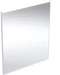 Geberit Badspiegel Option Plus 60 cm mit Beleuchtung, Spiegel, aluminium