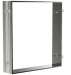 Emco prime Facelift Einbaurahmen f&uuml;r Unterputz LED-Lichtspiegelschrank 60 cm,