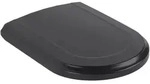 Villeroy & Boch Hommage WC-Sitz, Badkeramik, 8809S1R7, pure black